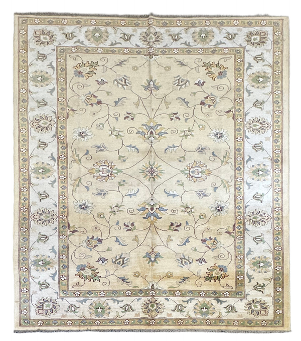 7x10 Afghan Caravan Collection Rug – Tribal Red & Black Wool