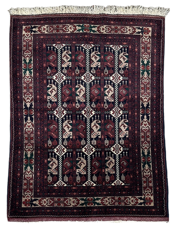 3x5 Afghan Artisan Estate Rug – Export Quality