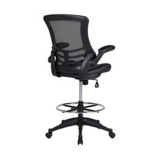 Serene 2.0 Bonded Leather Flip Arm Stool