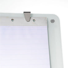 OfficeSource  |Vizual | Magnetic Glass Mobile Easel with Chrome Frame