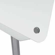 OfficeSource  |Vizual | Magnetic Glass Mobile Easel with Chrome Frame