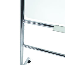 OfficeSource | Vizual | MasterVision Magnetic Glass Revolving Glass Dry-Erase Easel