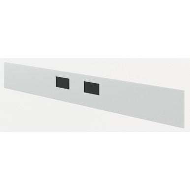 OfficeSource Fuse Collection Metal Cover With Outlets - 36''